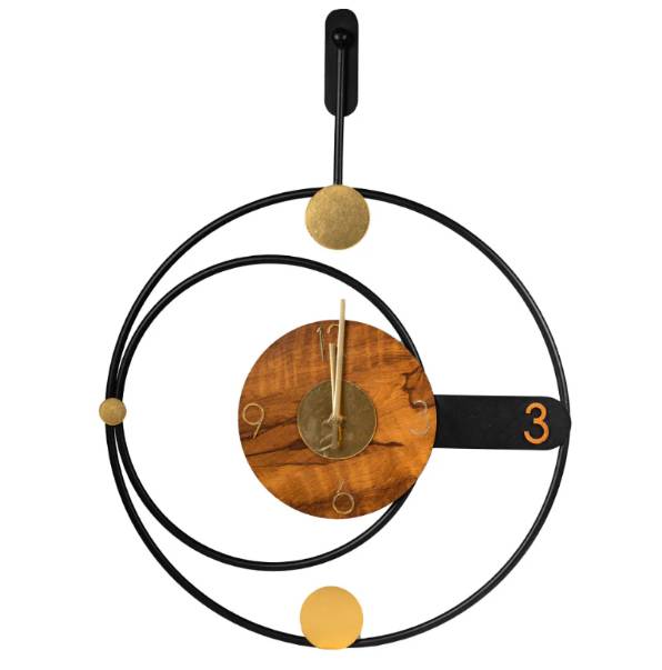 Time’s Orbit Wall Clock