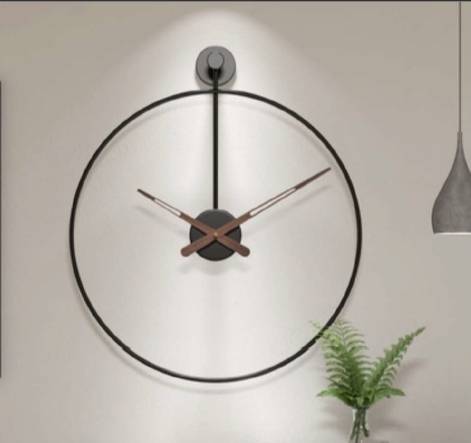 Sleek Silhouette Wall Clock