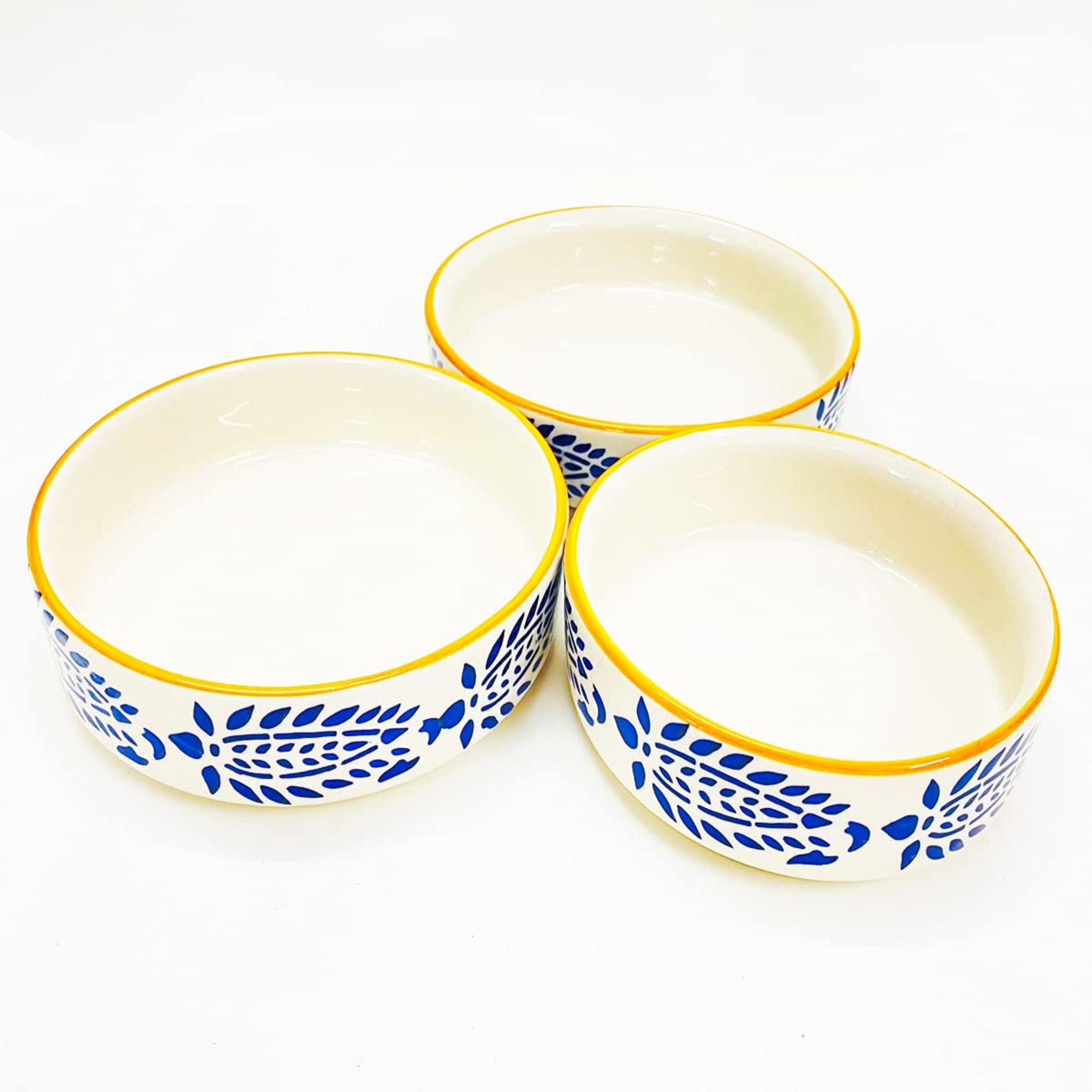 Classic Ceramic Snack plate combo - Set of 3