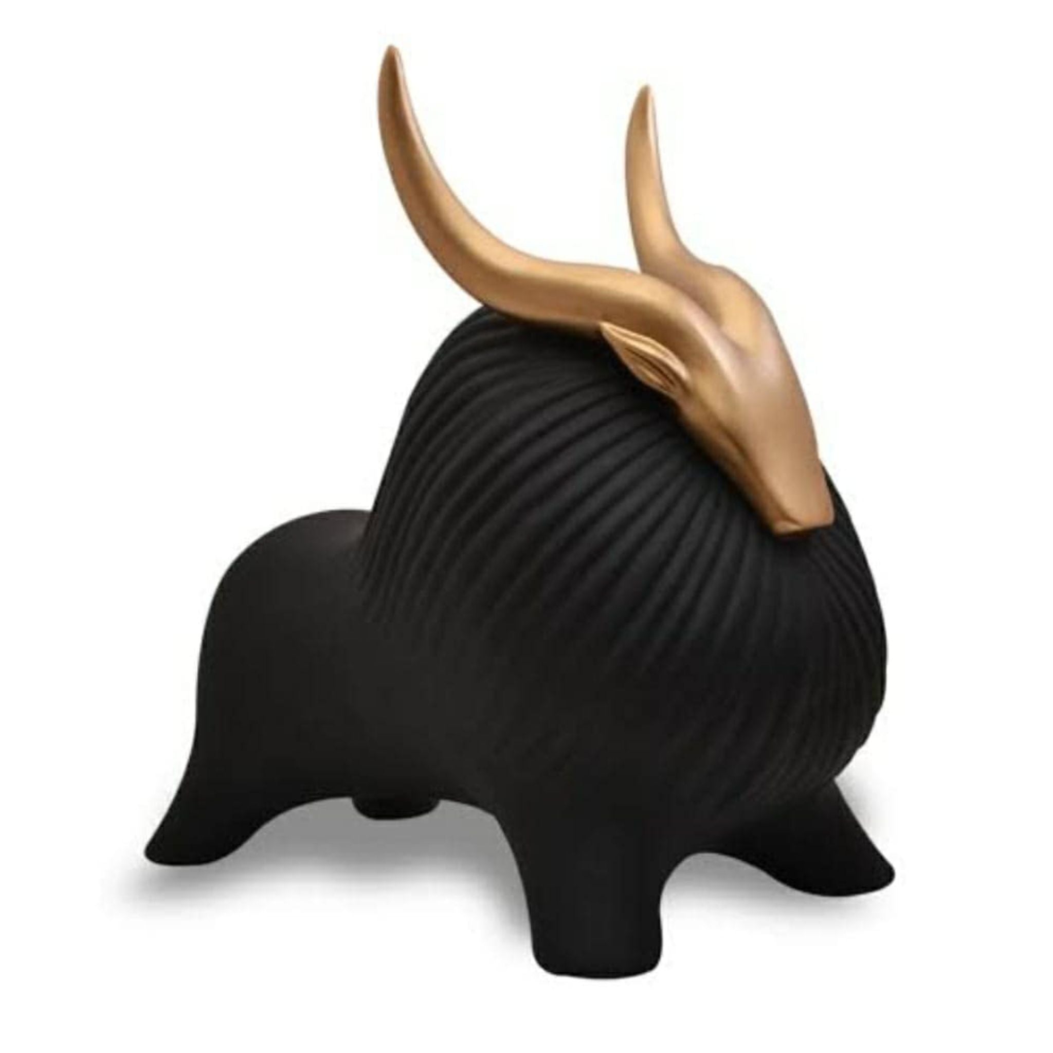 Magnificent Yak with Horn Figurine