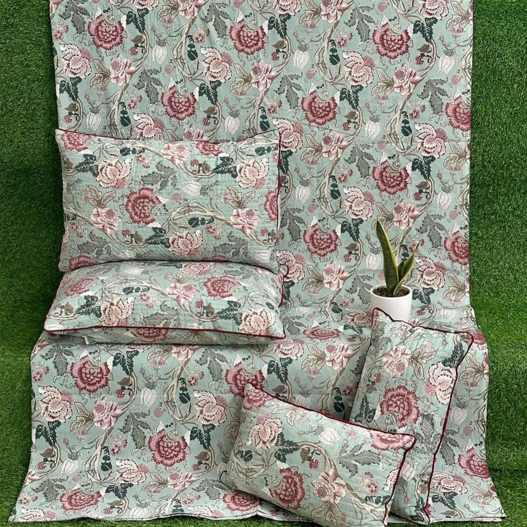 Anokhi 5pc Cotton Bedding Set