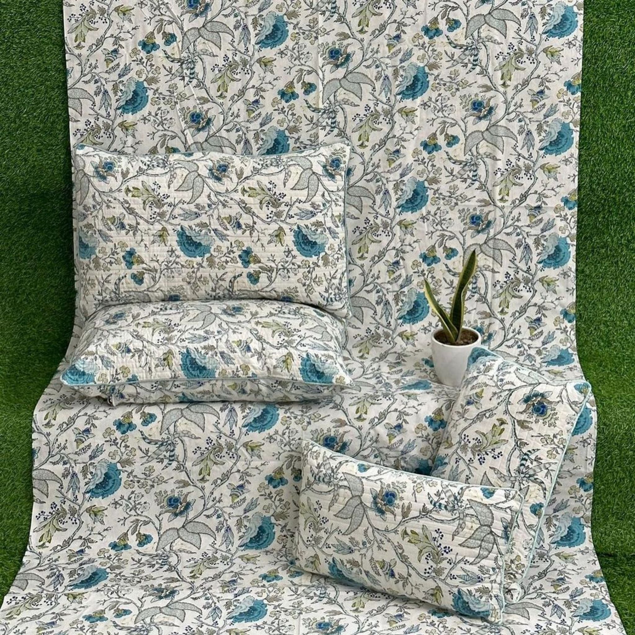 Anokhi 5pc Cotton Bedding Set